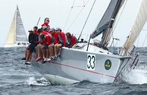 Bruce Taylor's Chutzpah, Rolex Trophy - Rolex Sydney Hobart Yacht Race 2102 photo copyright Dale Lorimer taken at  and featuring the  class