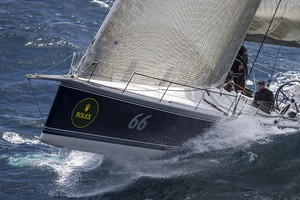 66, BLACKJACK, Sail No: 52566, Owner: Peter Harburg, Design: Reichel Pugh 66, LOA (m): 20.2, State: QLD photo copyright ROLEX-Carlo Borlenghi taken at  and featuring the  class