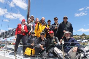 Ninety Seven crew - 2012 Melbourne to Launceston photo copyright Robert Eadie taken at  and featuring the  class
