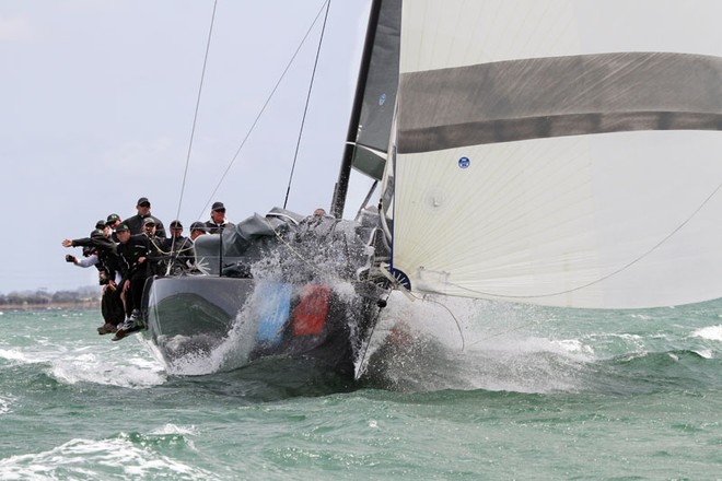 Hooligan making their way to the finish of the second race of the day - Festival of Sails ©  Alex McKinnon Photography http://www.alexmckinnonphotography.com