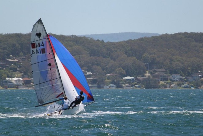 Cadet National Champions Sailed by Beynon Telford and Matthew Hall - 50th Cherub National Championships © Fiona Lunsmann