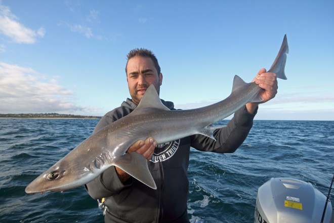 When the slower tides occur after a full moon, fishing the Western Entrance is a lot easier than the lead up to the full. © Jarrod Day