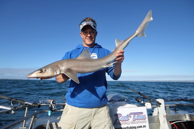 Occasionally you come across a nice size fish for the table, the larger ones deserve to be released. © Jarrod Day