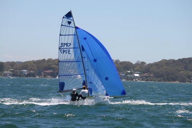 Handicap winners Evan Williams and Ewan Duckworth  - 50th Cherub National Championships © Fiona Lunsmann