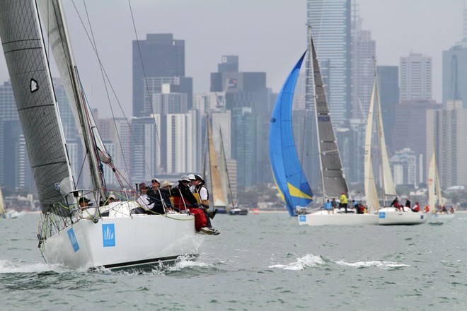 Just after the start - Festival of Sail - Melbourne to Geelong passage race ©  Alex McKinnon Photography http://www.alexmckinnonphotography.com