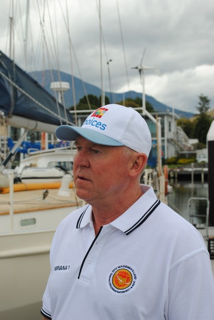 VDL-C Cruise Commodore Nigel Hill briefs the media before the Cruise.  Photo Peter Campbell ©  SW