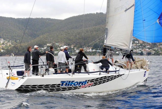 Farr 40 Tilford Auto Group is among the big keelboat fleet © Peter Campbell