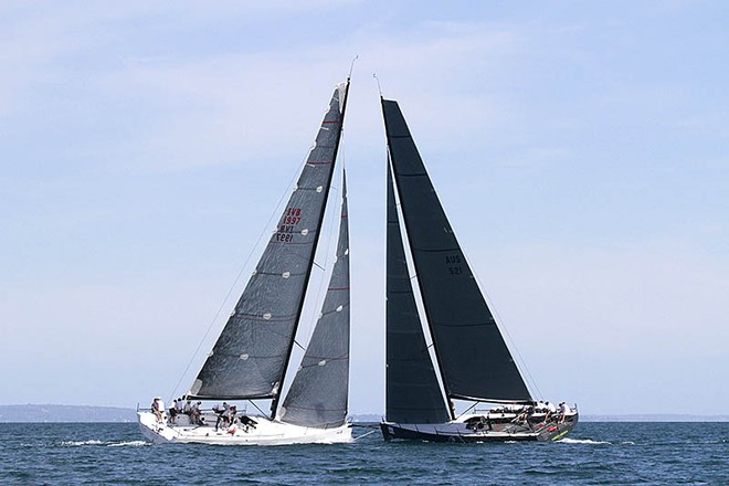 Team Beau Geste and Hooligan - TP52 Southern Cross Cup 2013 © Teri Dodds http://www.teridodds.com