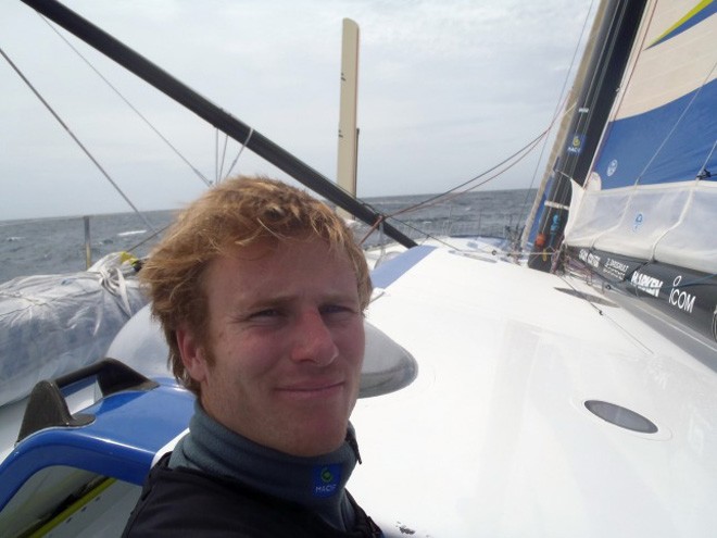 Francois Gabart onboard Macif - 2012 Vendee Globe © François Gabart / MACIF