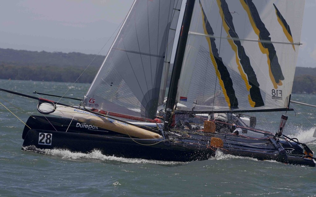 Rod Waterhouse (Skipper) and Chris Way - 2013 F18 Australian Championships photo copyright Mark Rothfield taken at  and featuring the  class