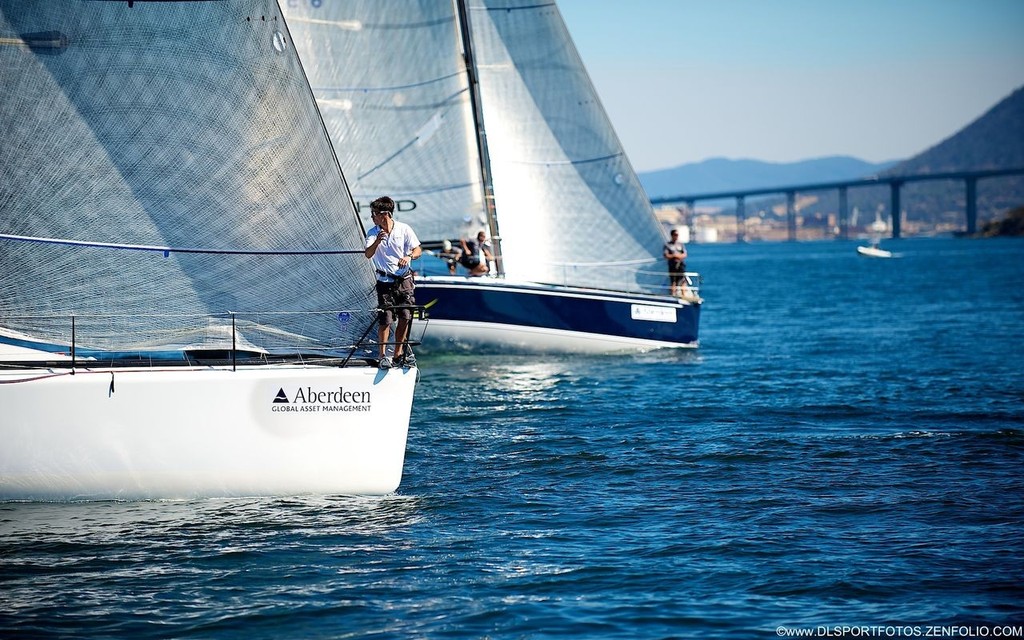 Sailing action in Tassie  © Dane Lojek