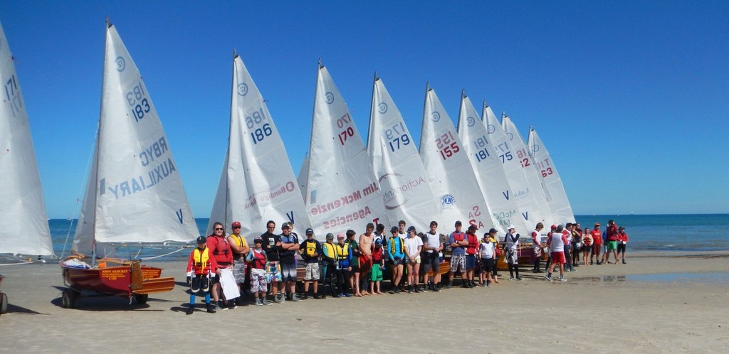 Cadet Fleet at Largs Bay SC - 84th Stonehaven Cup Regatta photo copyright Ray Smith taken at  and featuring the  class