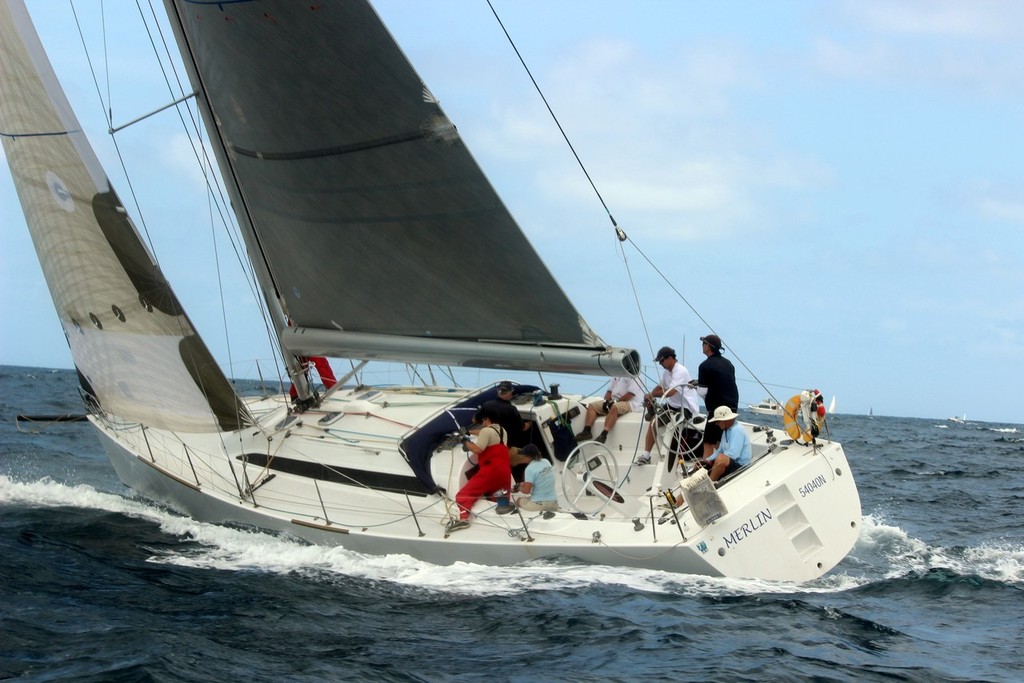 Merlin placed third on handicap in IRC and PHS - 2013 Club Marine Pittwater and Coffs Harbour Regatta © Damian Devine