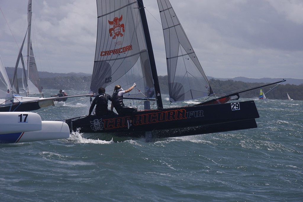 Josh McKnight and Nina Curtis jumped into the top 10 as fast improvers photo copyright Mark Rothfield taken at  and featuring the  class