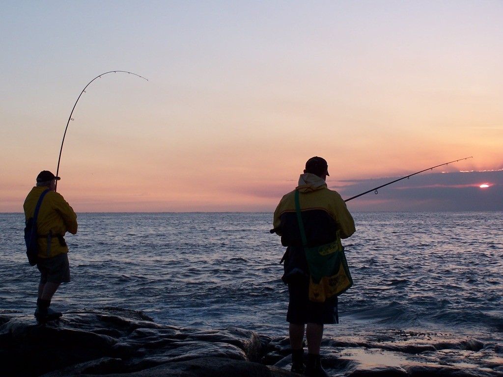 The small wash at the feet of the author held bream and trevally photo copyright Gary Brown taken at  and featuring the  class