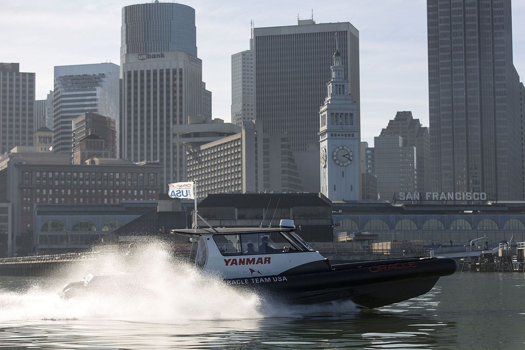 Yanmar shooting / SFO Jan Testing Session / ORACLE TEAM USA / San Francisco (USA) © Guilain Grenier Oracle Team USA http://www.oracleteamusamedia.com/