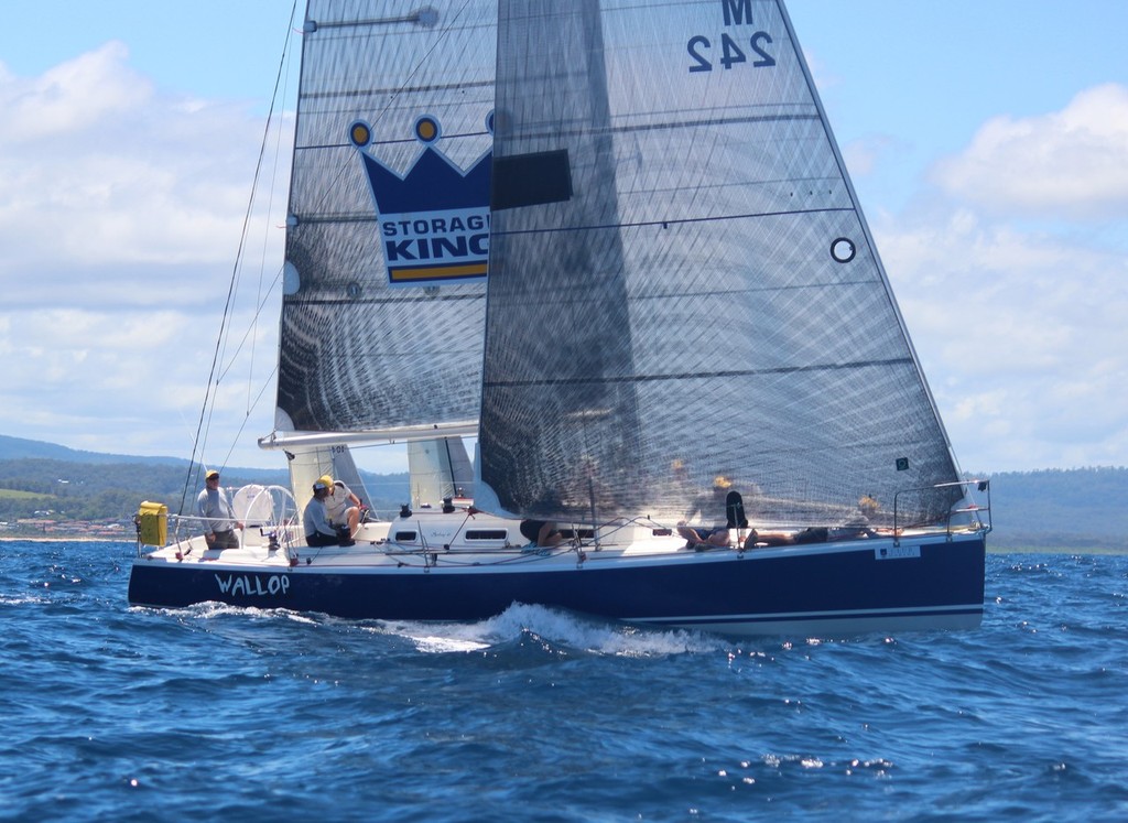 Peter Hewson’s Sydney 41 Storage King Wallop won the PHS Division and were crowned the Australian PHS Champion - 2013 Club Marine Pittwater and Coffs Harbour Regatta © Damian Devine