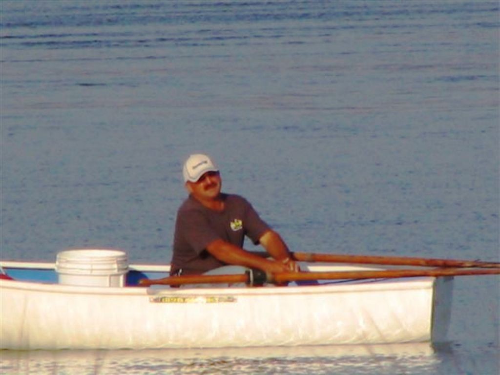 boats may only be rowed pr powered by electric motors. © Carl Hyland