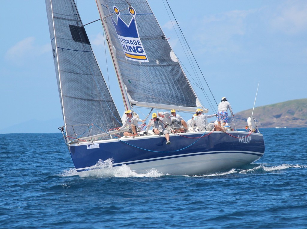 Peter Hewson’s Storage King Wallop holds a slender one point lead in  the Australian PHS Championships - 2013 Club Marine Pittwater & Coffs Harbour Regatta © Damian Devine