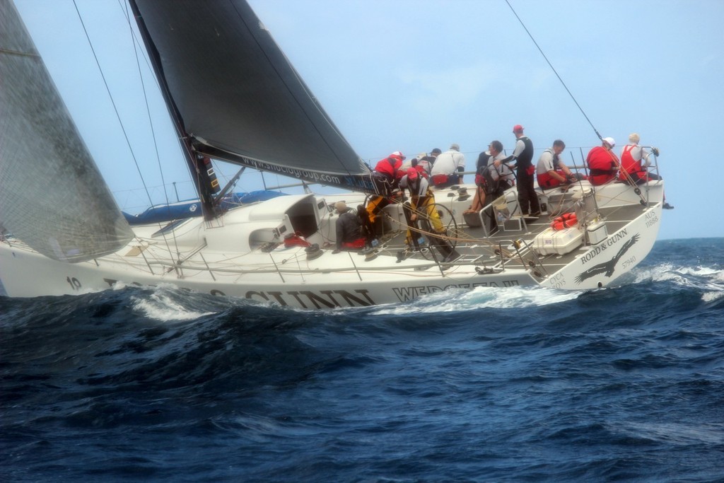 Wedgetail picked up line honours and second in IRC and PHS  - 2013 Club Marine Pittwater and Coffs Harbour Regatta © Damian Devine