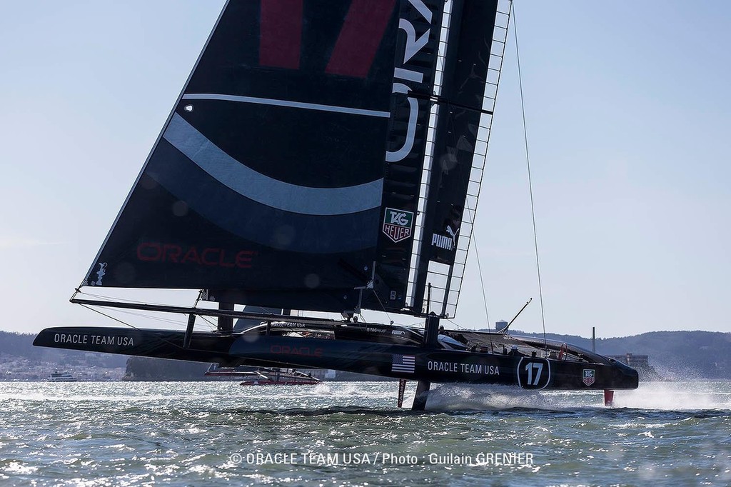 860332 485219724848412 882823889 o - Oracle Team USA - San Francisco - Day 11 of sailing - February 8, 2013 photo copyright Guilain Grenier Oracle Team USA http://www.oracleteamusamedia.com/ taken at  and featuring the  class