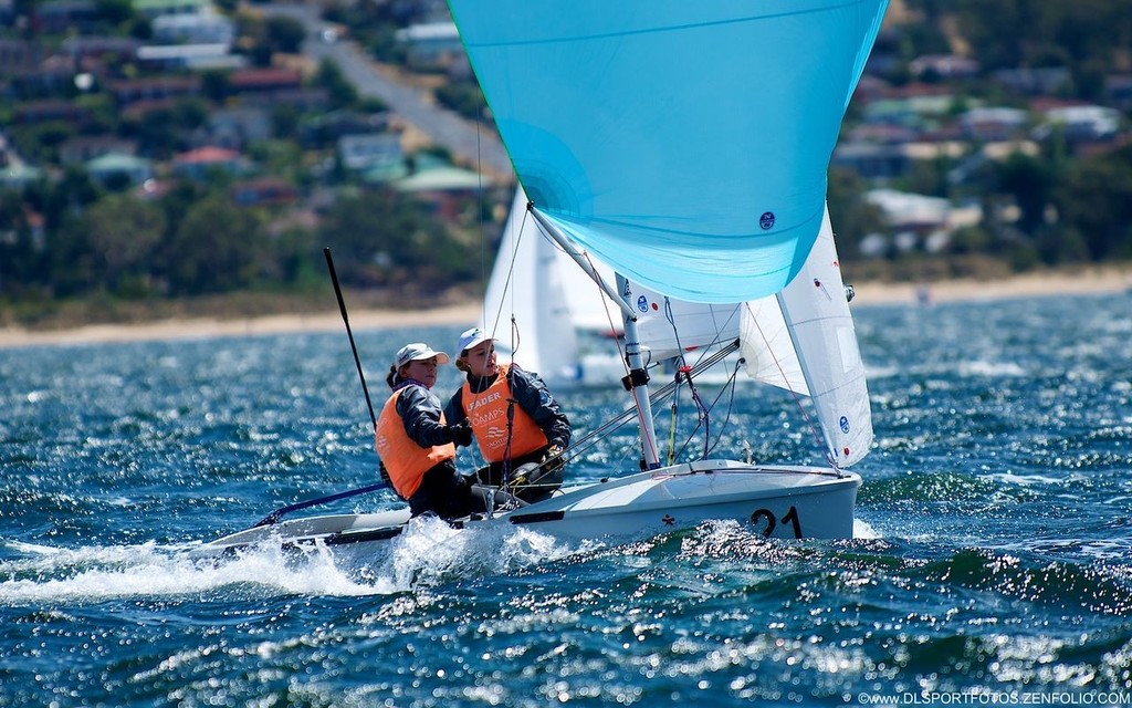 Sailing action in Tassie  © Dane Lojek