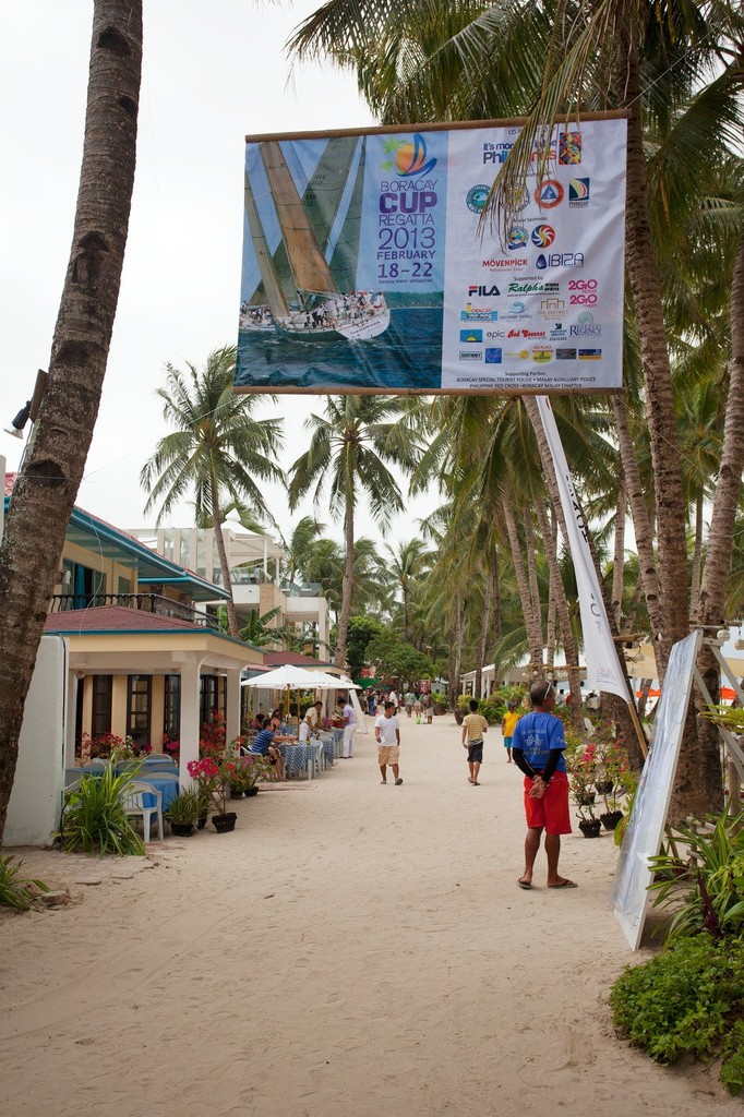 Boracay Cup Regatta 2013. The Main Drag, Boracay. © Guy Nowell http://www.guynowell.com