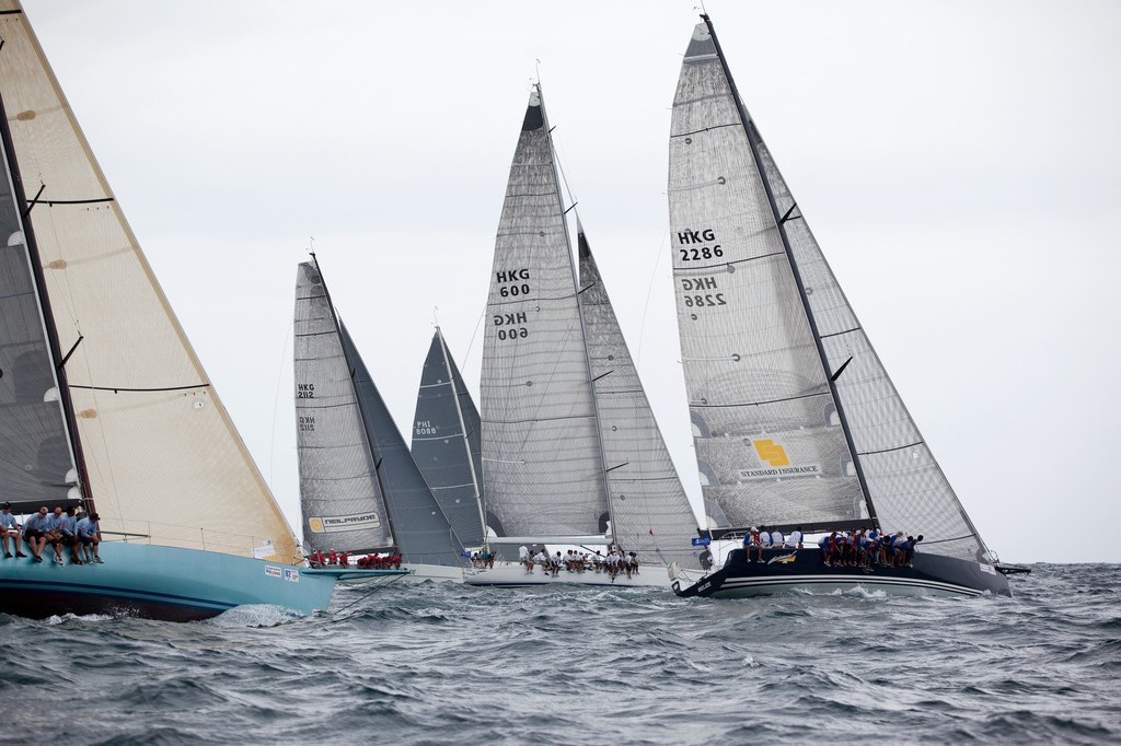 Boracay Cup Regatta 2013. IRC Racing start. photo copyright Guy Nowell http://www.guynowell.com taken at  and featuring the  class