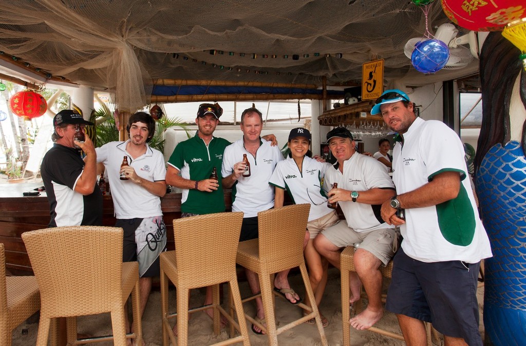 Boracay Cup Regatta 2013. Zanzibar settles in. 0900h. © Guy Nowell http://www.guynowell.com