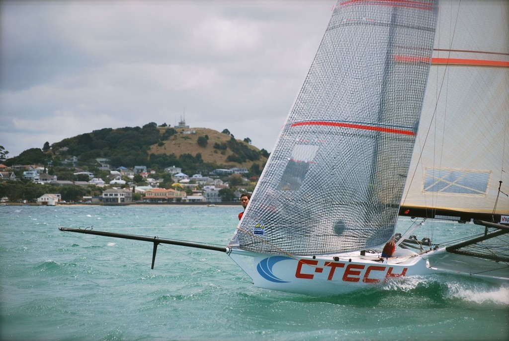 C-tech - Alex Vallings, Pete Burling and Josh McCormack © Cecile Laguette