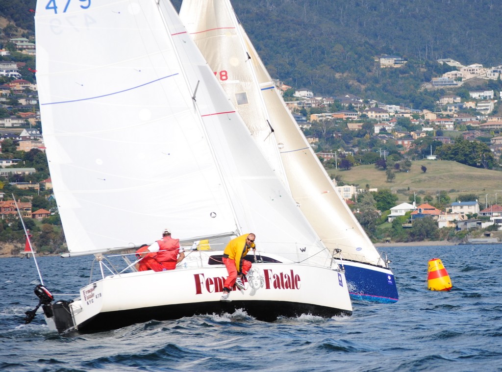Tasmanian sports boats and trailable yachts will use the Crown Series Bellerive Regatta as their State championship © Peter Campbell