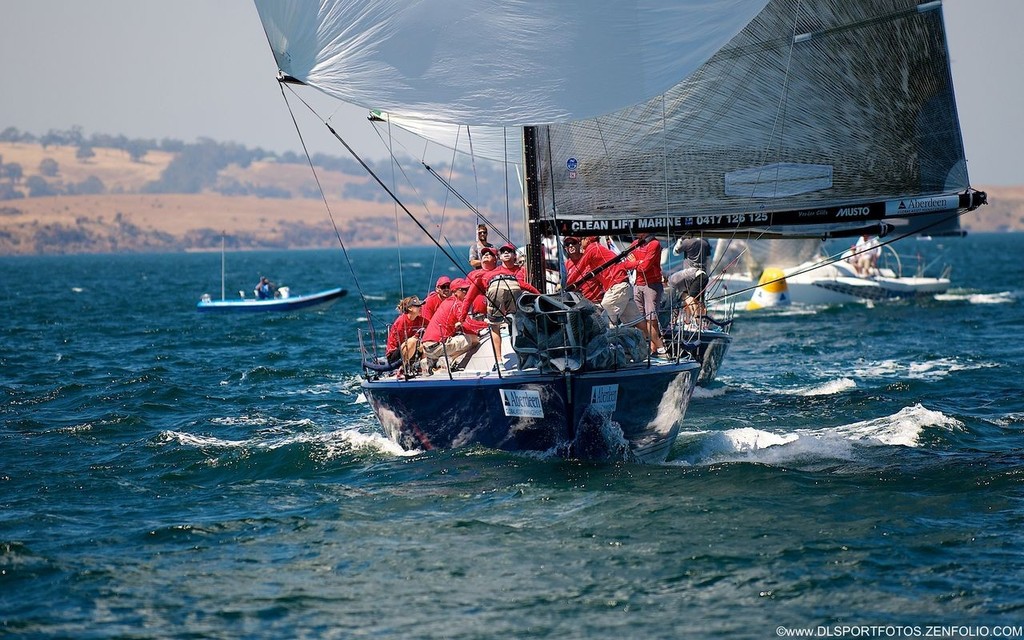 Sailing action in Tassie  © Dane Lojek
