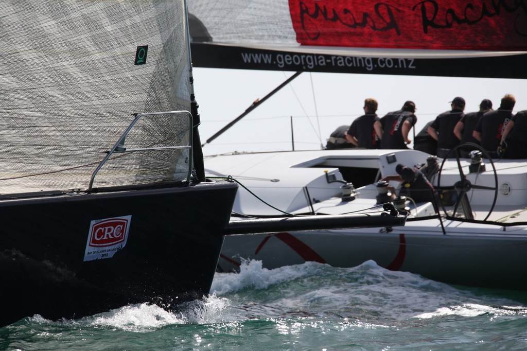 Georgia Racing on Day 1 of 2013 Bay of Islands Sailing Week photo copyright  Will Calver - Ocean Photography http://www.oceanphotography.co.nz/ taken at  and featuring the  class