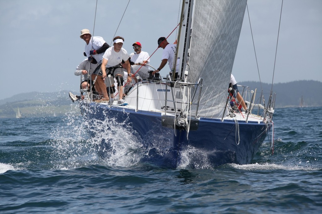 TP52, V5 on Day 1 of 2013 Bay of Islands Sailing Week photo copyright  Will Calver - Ocean Photography http://www.oceanphotography.co.nz/ taken at  and featuring the  class