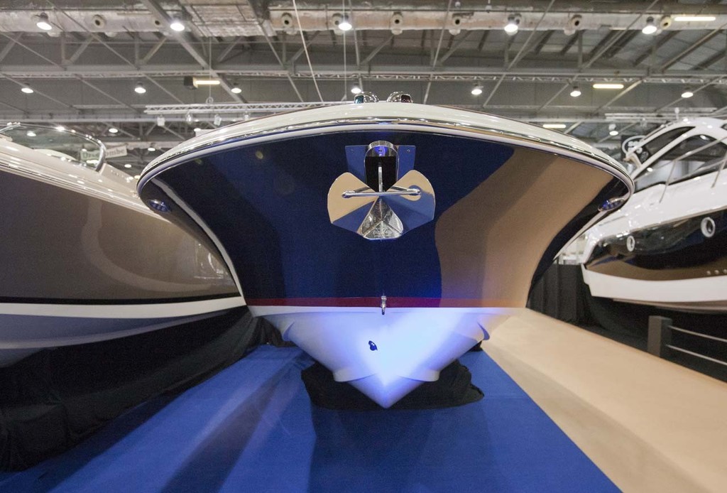 The Sunseeker stand at the Tullett Prebon London Boat Show, ExCeL, London. © onEdition http://www.onEdition.com