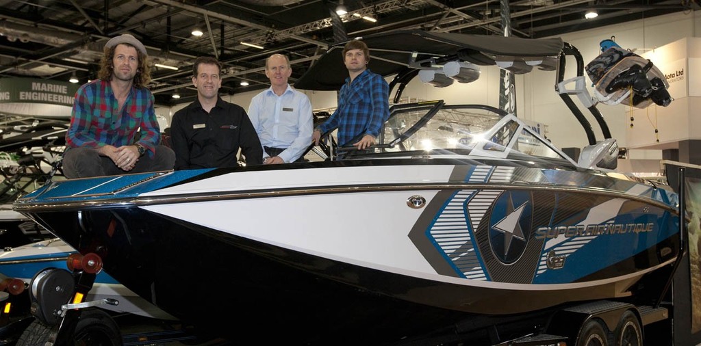 The launch of the new Nautique G23 Wake Boat, at the Tullett Prebon London Boat Show, ExCeL, London.<br />
 © onEdition http://www.onEdition.com