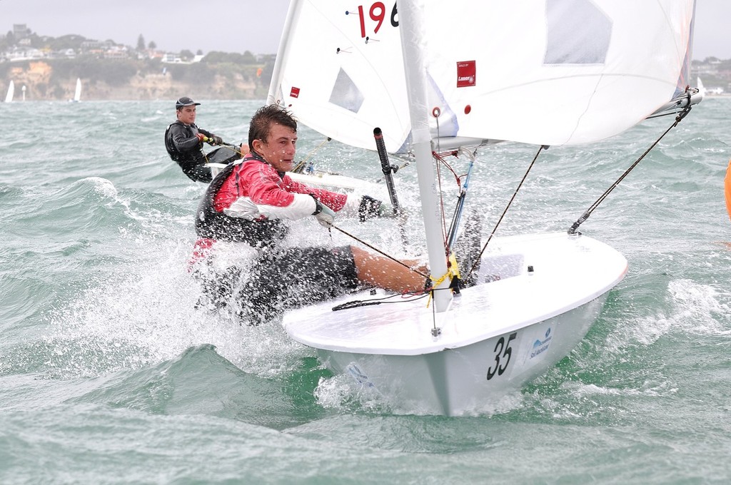 Laser Radial Youth - Oceanbridge Sail Auckland 2013 Day 3 photo copyright Suellen Hurling  taken at  and featuring the  class