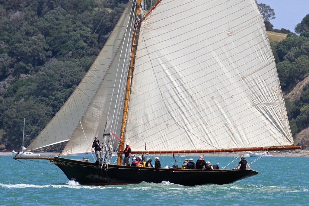 Waitangi - 2013 Mahurangi Regatta photo copyright Richard Gladwell www.photosport.co.nz taken at  and featuring the  class