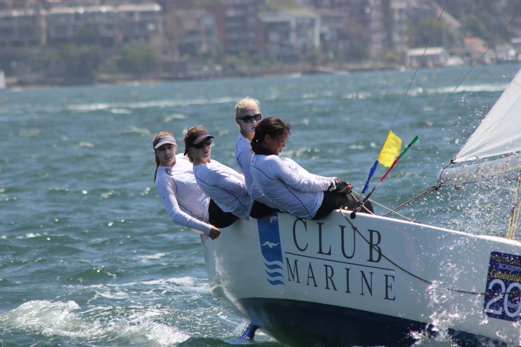 Milly Bennett scored the upset of the day - beating Stroinovsky photo copyright CYCA Staff . taken at  and featuring the  class