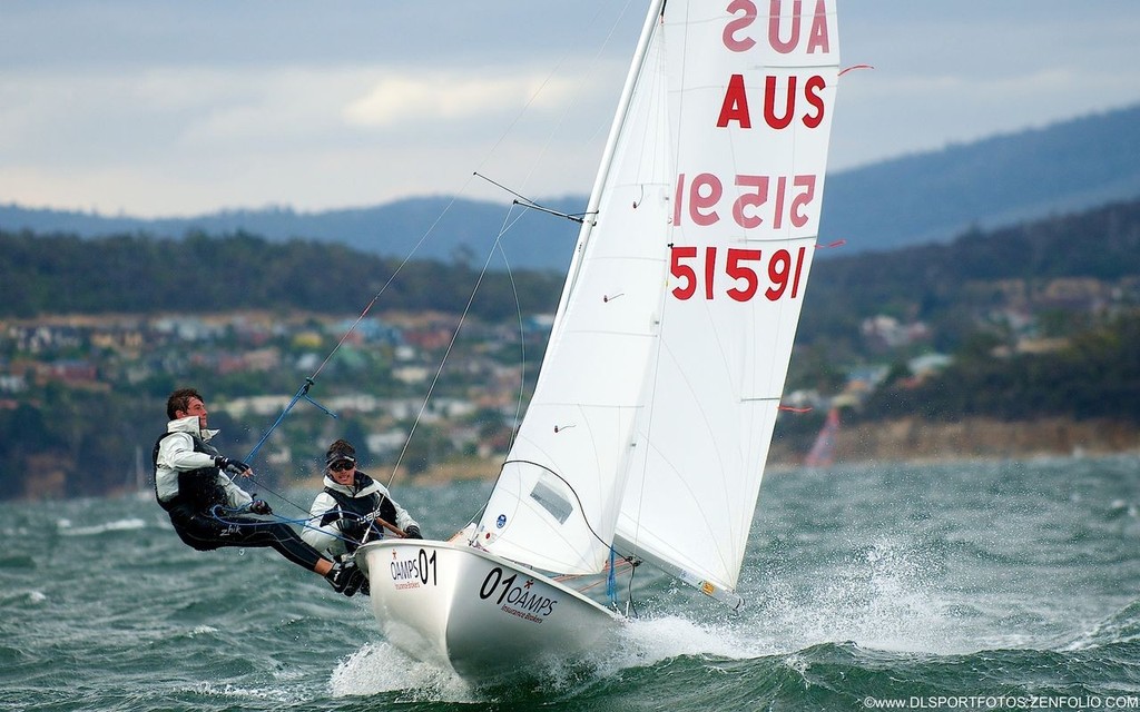 Sailing action in Tassie  © Dane Lojek