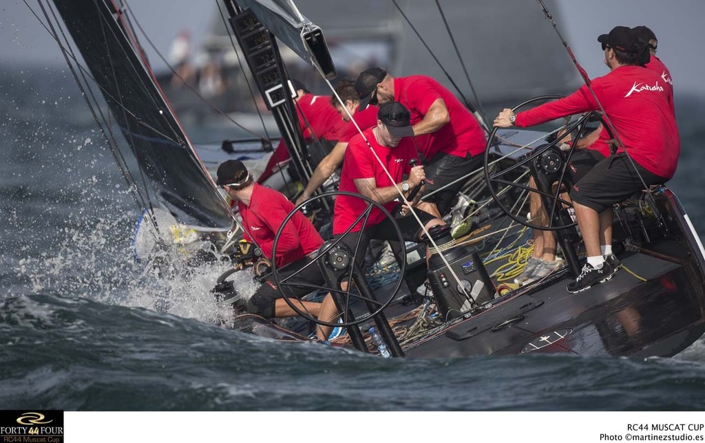 RC44 Oman Cup - Katusha (RUS007) photo copyright RC44 Class/MartinezStudio.es taken at  and featuring the  class