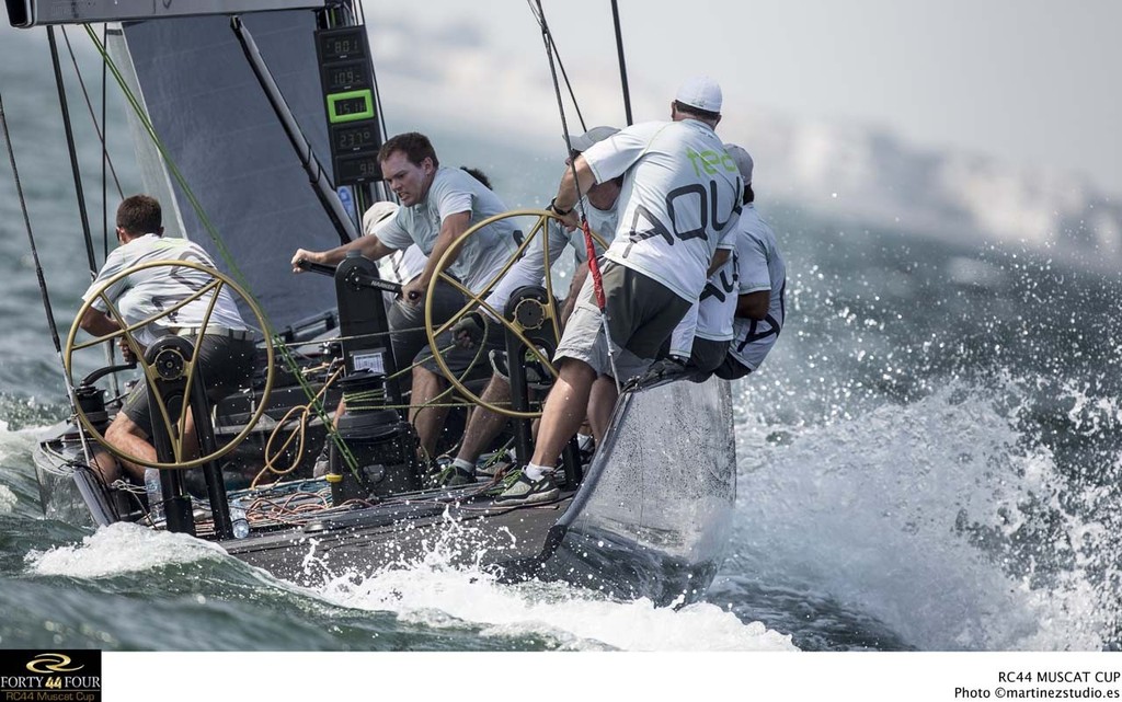 2013 RC44 Oman Cup - Team Aqua (GBR 2041) © MartinezStudio.es http://www.rc44.com