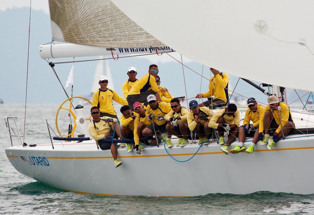 Royal Langkawi International Regatta 2013. Utarid, winners day 1. © Guy Nowell http://www.guynowell.com