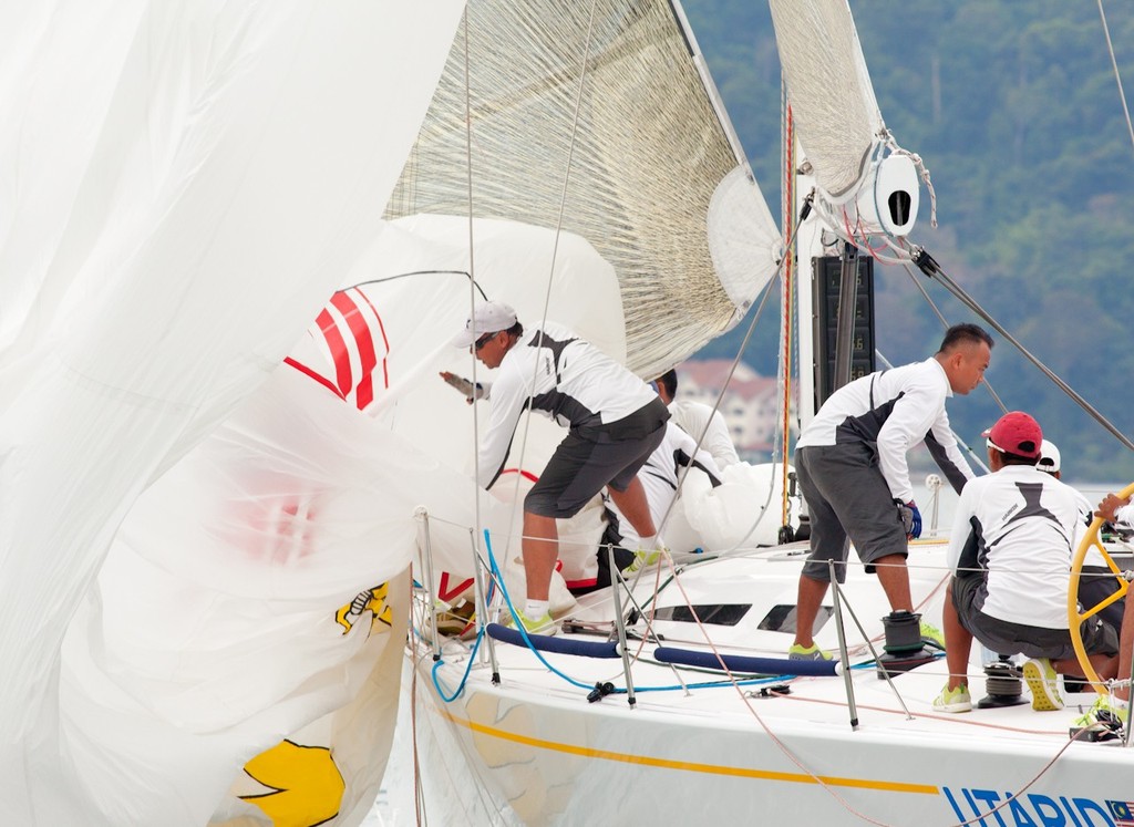 Royal Langkawi International Regatta 2013. Utarid. photo copyright Guy Nowell http://www.guynowell.com taken at  and featuring the  class