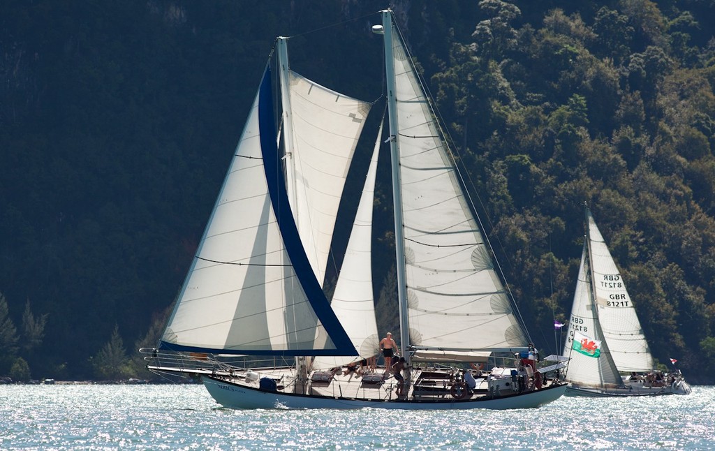 Royal Langkawi International Regatta 2013. Sirius in the sunshine. © Guy Nowell http://www.guynowell.com