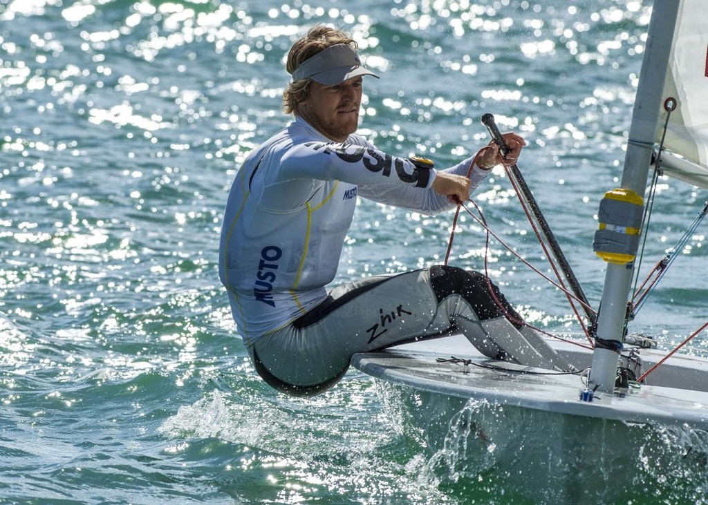 BOW # 7109/ SAIL # 197109	Stalheim, Jesper 
SWE - ISAF Sailing World Cup Miami 2013 photo copyright Walter Cooper http://waltercooperphoto.com/ taken at  and featuring the  class