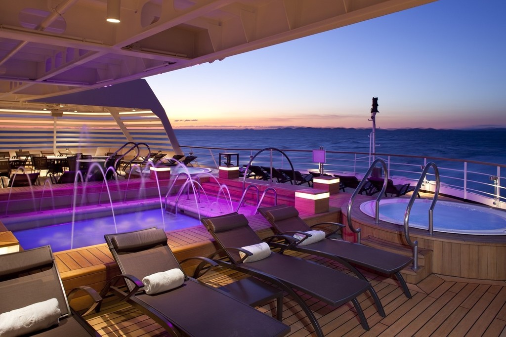 Seabourn Quest Aft Pool photo copyright SW taken at  and featuring the  class