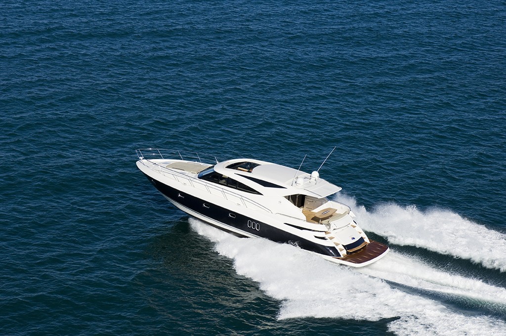 The largest vessel in Riviera's Sport Yacht range, the 5800 offers high performance and fuel economy photo copyright Stephen Milne taken at  and featuring the  class