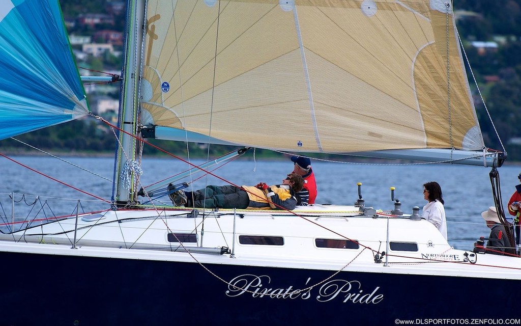 Sailing action in Tassie  © Dane Lojek