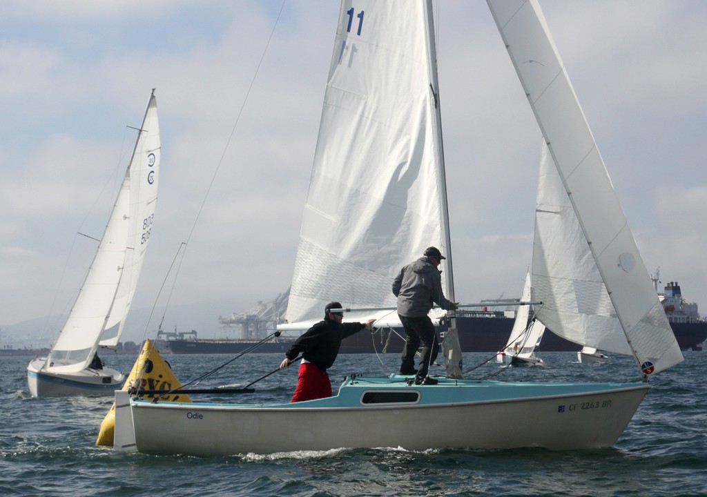 The Southern California Yachting Association Midwinter Regatta 2013 photo copyright Rich Roberts http://www.UnderTheSunPhotos.com taken at  and featuring the  class